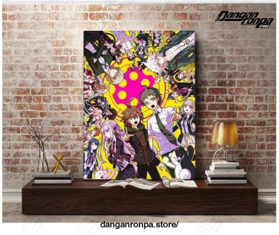 Full Color Danganronpa The Animation 3D Wall Art