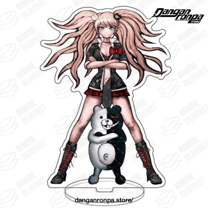 Junko Enoshima + Monokuma Acrylic Stand Model Plate Desk Decor