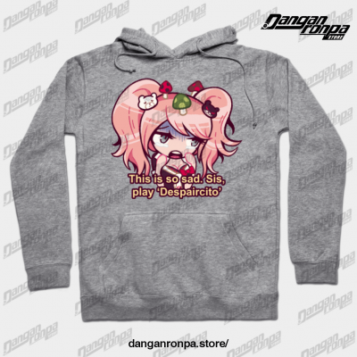 Junko Enoshima (Sis Play Despaircito) Hoodie Gray / S