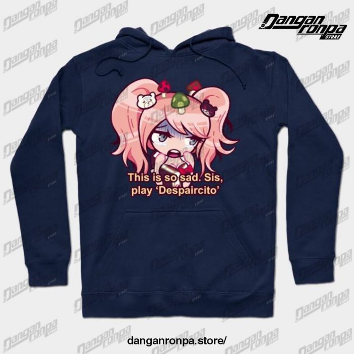 Junko Enoshima (Sis Play Despaircito) Hoodie Navy Blue / S