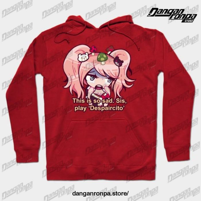 Junko Enoshima (Sis Play Despaircito) Hoodie Red / S