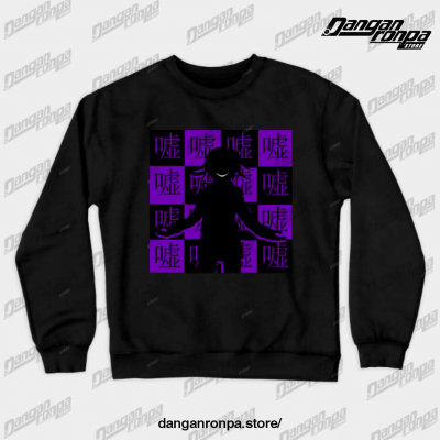 Kokichi Oma Alt. Danganronpa Killing Harmony Crewneck Sweatshirt Black / S