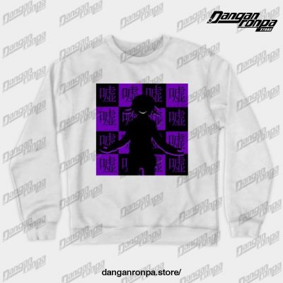 Kokichi Oma Alt. Danganronpa Killing Harmony Crewneck Sweatshirt White / S