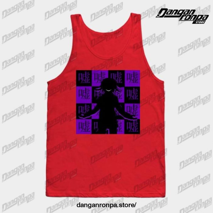 Kokichi Oma Alt. Danganronpa Killing Harmony Tank Top Red / S