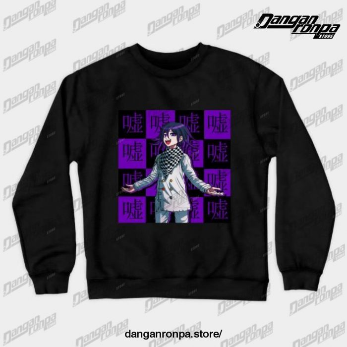 Kokichi Oma - Lie Crewneck Sweatshirt Black / S