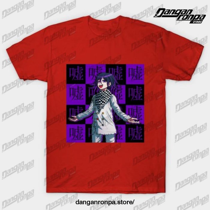 Kokichi Oma - Lie T-Shirt Red / S