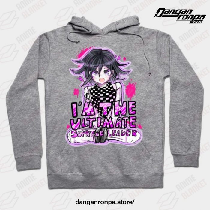 Kokichi Ouma Art Hoodie S / Grey