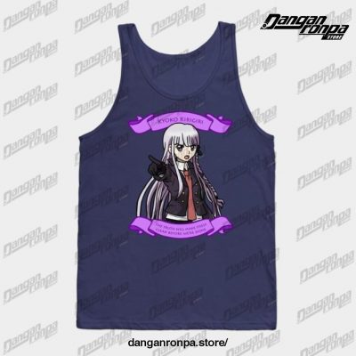 Kyoko Kirigiri Tank Top Navy Blue / S