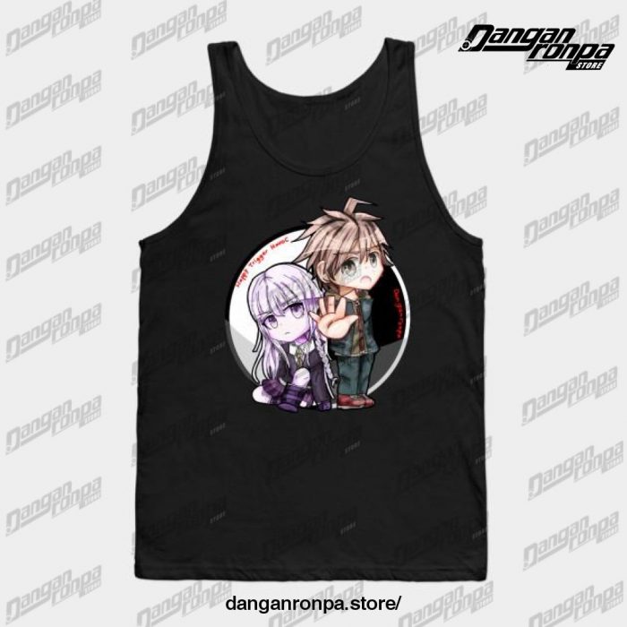 Makoto Kyoko Artwork By Kbo-Kbo Tank Top Black / S