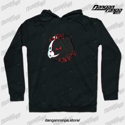 Monokuma 3D Effect Hoodie Black / S