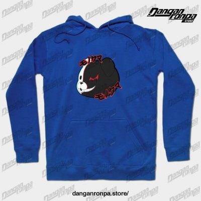 Monokuma 3D Effect Hoodie Blue / S