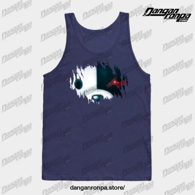 Monokuma - Danganronpa Tank Top Navy Blue / S