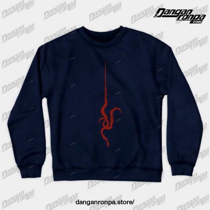 Nagito Komaeda Crewneck Sweatshirt Navy Blue / S