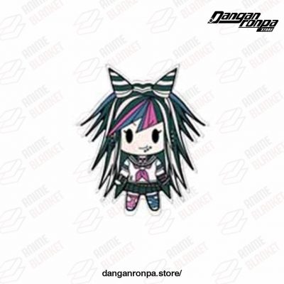 New Arrival Danganronpa V3 Brooches Pins Acrylic Glass Round Ibuki Mioda