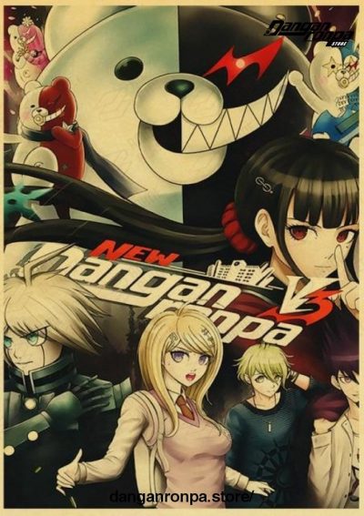 New Danganronpa V3 Kraft Paper Poster