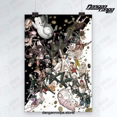 New Style Danganronpa Colorfull 3D Wall Art