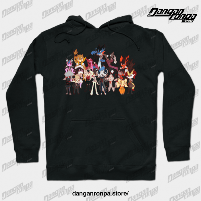 Super Pokeronpa 2 Hoodie Black / S