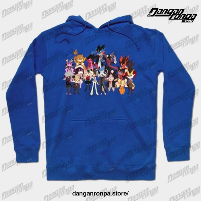 Super Pokeronpa 2 Hoodie Blue / S