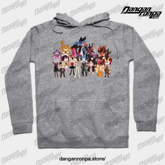 Super Pokeronpa 2 Hoodie Gray / S