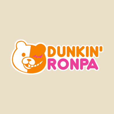 Dunkin Ronpa Pin Official Cow Anime Merch