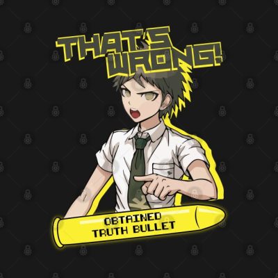 Danganronpa Hajime Hinata Pin Official Cow Anime Merch