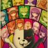 Cartoon Anime Game Posters Prints Danganronpa Retro Canvas Painting Modern Wall Art Picture Home Decoration Teen 12 - Danganronpa Store