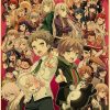 Cartoon Anime Game Posters Prints Danganronpa Retro Canvas Painting Modern Wall Art Picture Home Decoration Teen 13 - Danganronpa Store