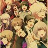 Cartoon Anime Game Posters Prints Danganronpa Retro Canvas Painting Modern Wall Art Picture Home Decoration Teen 16 - Danganronpa Store