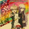 Cartoon Anime Game Posters Prints Danganronpa Retro Canvas Painting Modern Wall Art Picture Home Decoration Teen 2 - Danganronpa Store