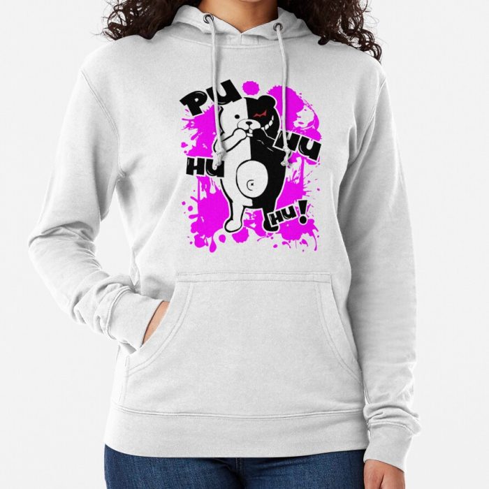 Monokuma Danganronpa - Puhuhuhu Hoodie Official Cow Anime Merch