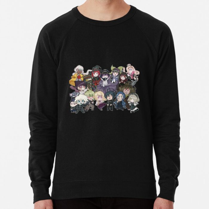 Dangan Ronpa V3 Chibi Collection Sweatshirt Official Cow Anime Merch