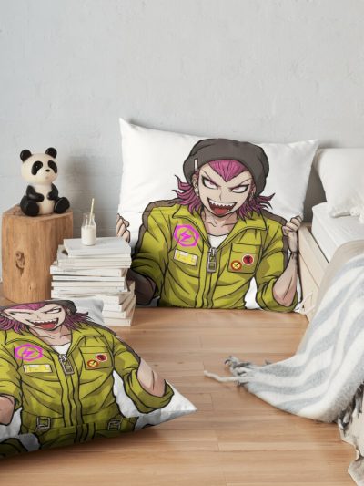 Kazuichi Souda Throw Pillow Official Cow Anime Merch