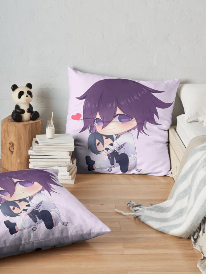 [Danganronpa V3] Kokichi Ouma Throw Pillow Official Cow Anime Merch