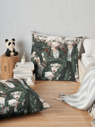 Nagito Nightmare Throw Pillow Official Cow Anime Merch