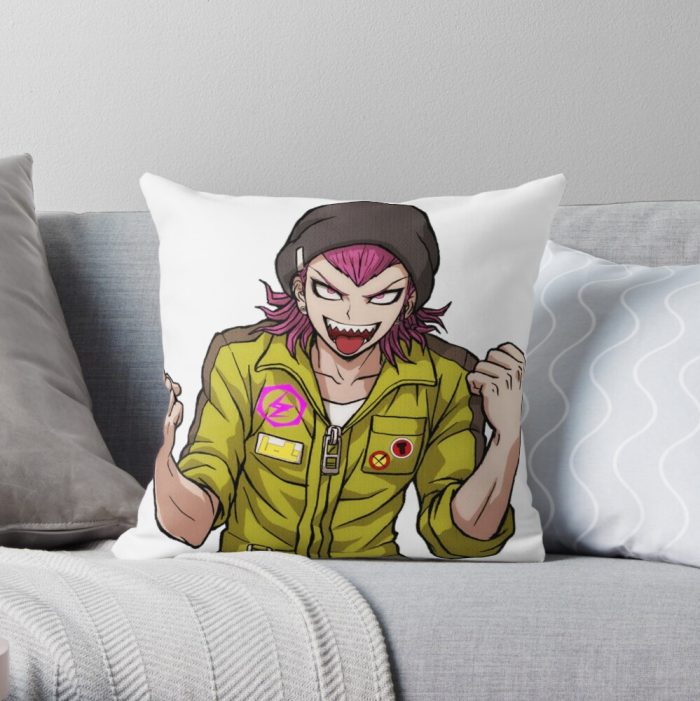 Kazuichi Souda Throw Pillow Official Cow Anime Merch