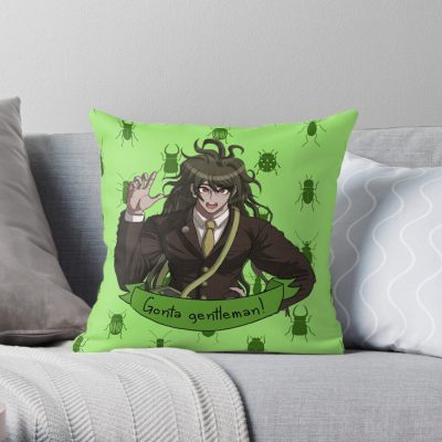 Gonta Gokuhara Throw Pillow Official Cow Anime Merch