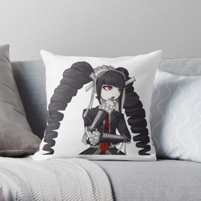 Celestia Ludenberg Throw Pillow Official Cow Anime Merch