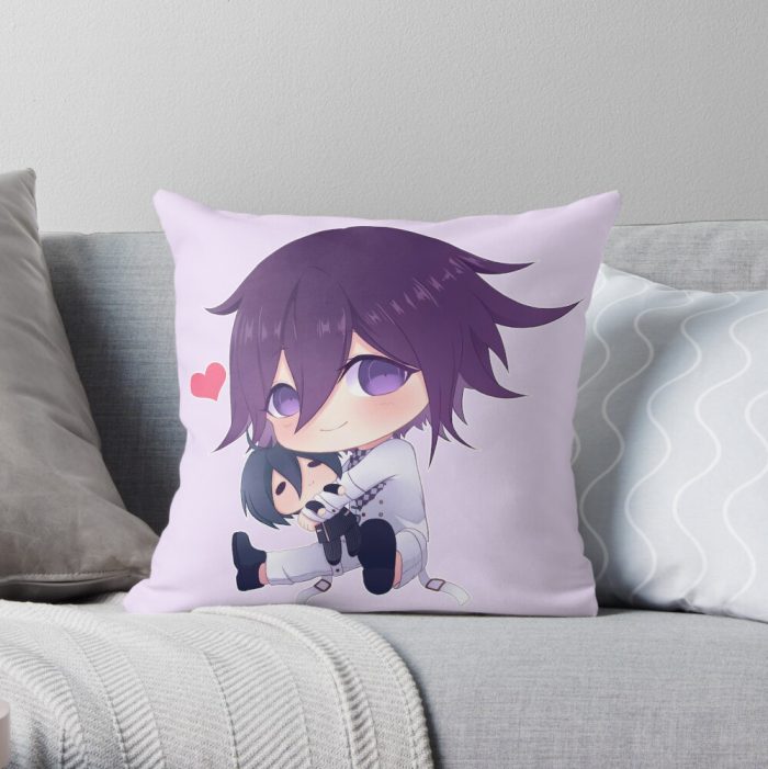 [Danganronpa V3] Kokichi Ouma Throw Pillow Official Cow Anime Merch