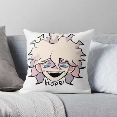 Hope! Nagito Throw Pillow Official Cow Anime Merch