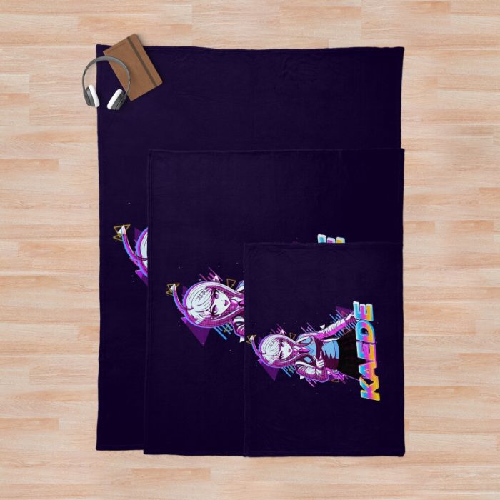 Kaede Akamatsu | Danganronpa V3 Throw Blanket Official Cow Anime Merch