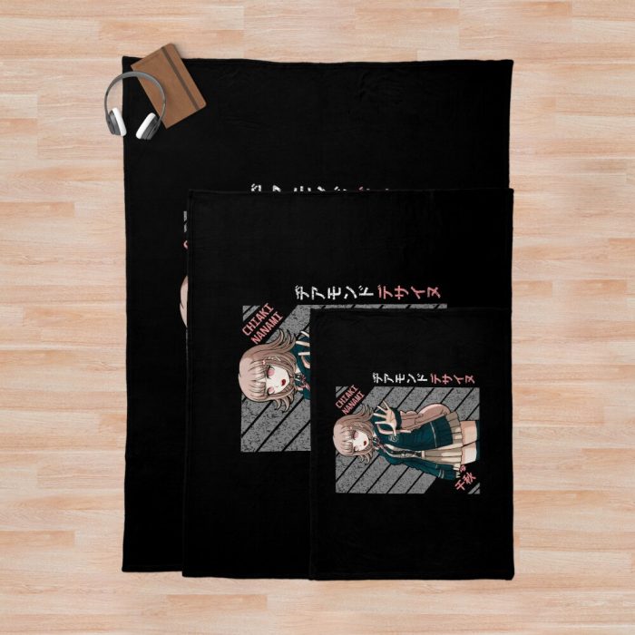 Chiaki Nanami - Super Danganronpa 2 Throw Blanket Official Cow Anime Merch