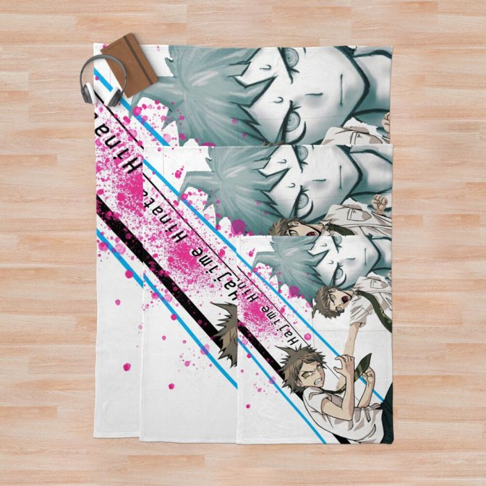 Hajime Hinata Edit Throw Blanket Official Cow Anime Merch