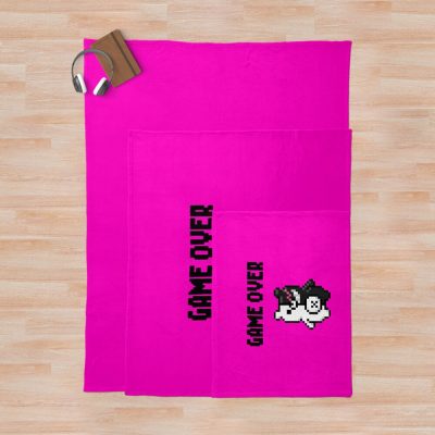 Game Over - Monokuma Throw Blanket Official Cow Anime Merch