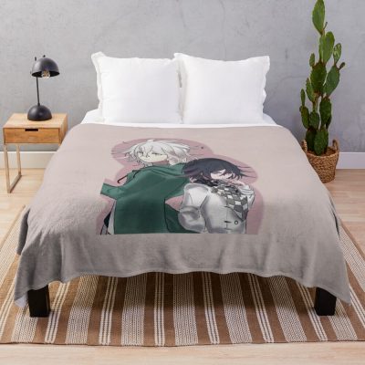 Komaeda Nagito And Kokichi Throw Blanket Official Cow Anime Merch