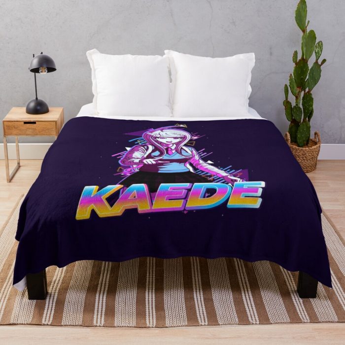 Kaede Akamatsu | Danganronpa V3 Throw Blanket Official Cow Anime Merch