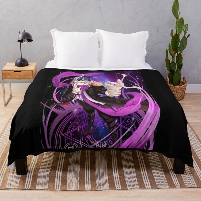 Gundham Tanaka Throw Blanket Official Cow Anime Merch