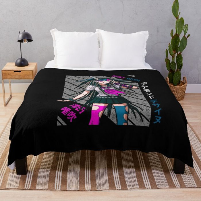 Ibuki Mioda - Super Danganronpa 2 Throw Blanket Official Cow Anime Merch