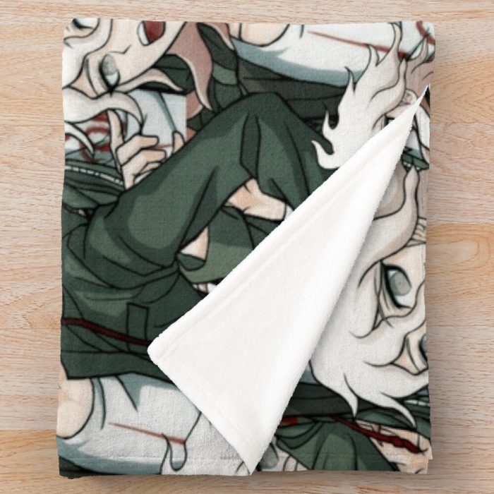 *Nagito Komaeda Voice* Hope Throw Blanket Official Cow Anime Merch