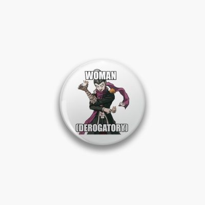 Gundham Tanaka Hates Women Pin Official Cow Anime Merch