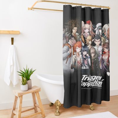 Danganronpa Trigger Happy Havoc Shower Curtain Official Cow Anime Merch